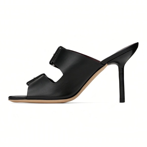 STAUD Black Remi Heeled Sandals - Picture 8 of 10